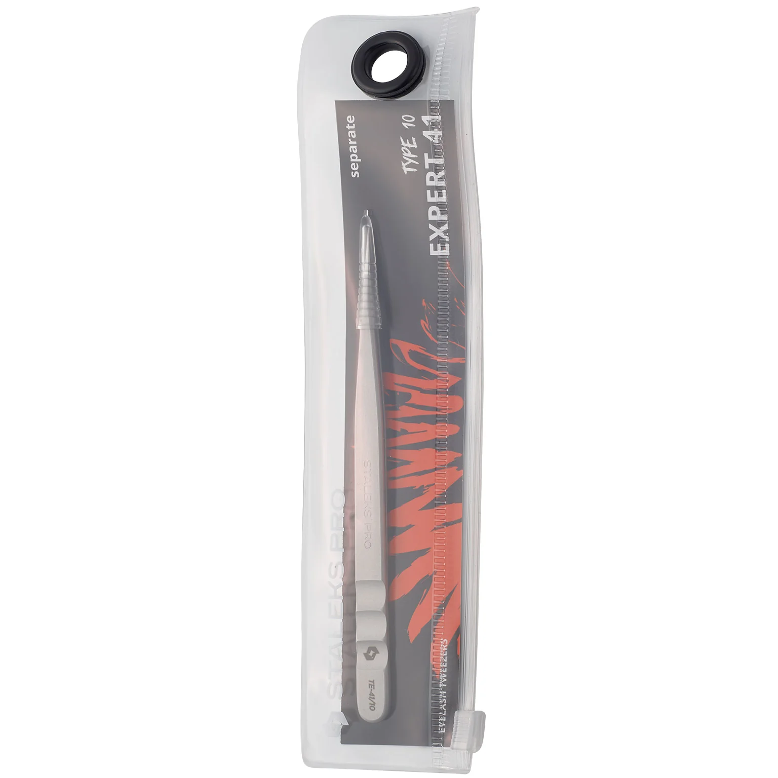 Professional Eyelash Tweezers Expert 41 Type 10 Straight Fine Point - Imagen 5