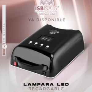 LÁMPARA UV/LED DE ALTA POTENCIA PORTATIL RECARGABLE