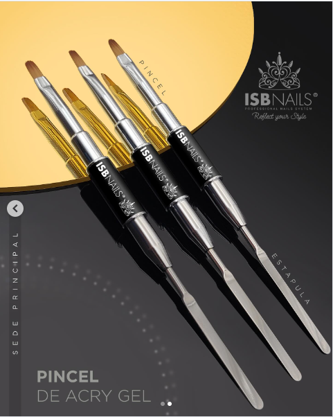 ISB Pincel/Spatula Dual Acrygel